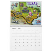 Texas-Kalender Kalender (Jan 2027)