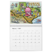 Texas-Kalender Kalender (Feb 2027)