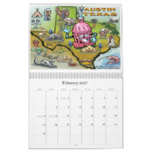 Texas-Kalender Kalender (Feb 2027)