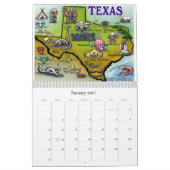 Texas-Kalender Kalender (Jan 2027)