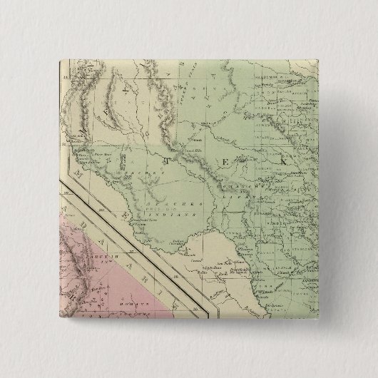 Texas, Kalifornien Button (Vorderseite)