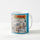 Texas-Karte Individuelle Tasse (VorderseiteRechts)