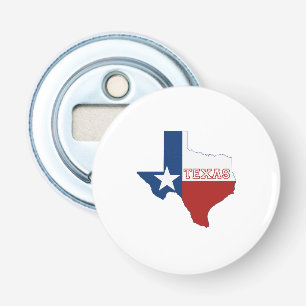 Texas-Karten-geformte Staats-Flagge Flaschenöffner