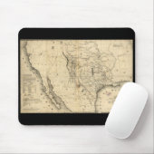 Texas-Karten-Mauspad Mousepad (Mit Mouse)
