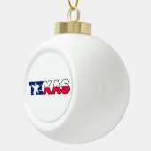 Texas Keramik Kugel-Ornament (Rechts)