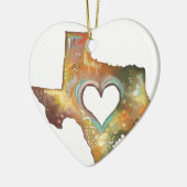 Texas Keramik Ornament (Links)