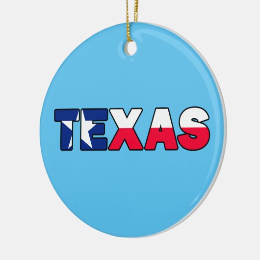 Texas Keramik Ornament (Links)