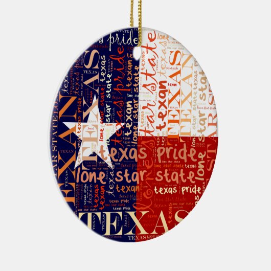 Texas Keramik Ornament (Rechts)