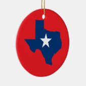 Texas Keramik Ornament (Rechts)
