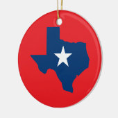 Texas Keramik Ornament (Links)