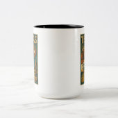 Texas Keramik Tasse - Staat Texas Coffee Cup (Mittel)
