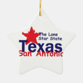 TEXAS KERAMIKORNAMENT (Vorne)