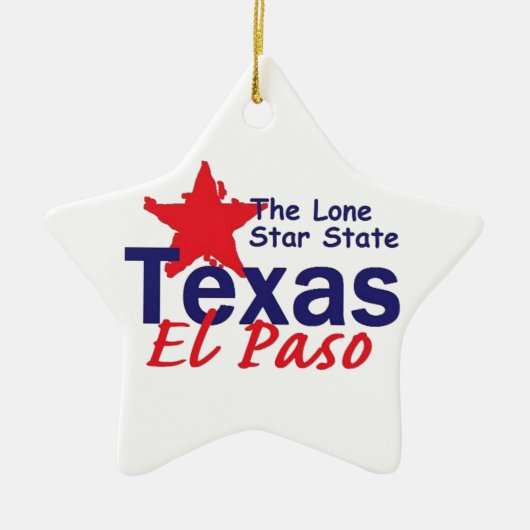 TEXAS KERAMIKORNAMENT (Vorne)