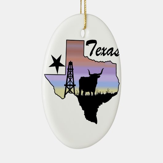 Texas Keramikornament (Rechts)