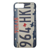 Texas-Kfz-Kennzeichentelefonkasten Case-Mate iPhone Hülle (Rückseite)