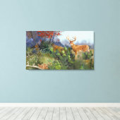 Texas King - für den Tag ins Bett. Leinwanddruck (Insitu (Holzboden))