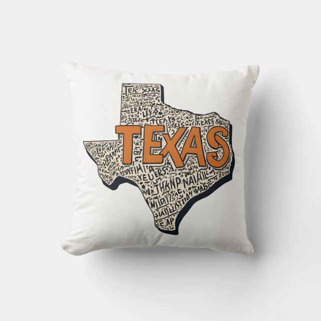 Texas Kissen (Vorderseite)