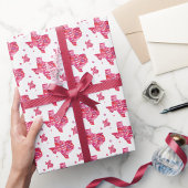 Texas Kisses Geschenkpapier