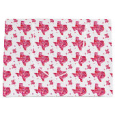 Texas Kisses Pattern Große Geschenktüte (Vorderseite)