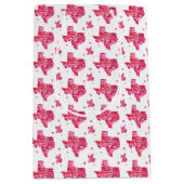 Texas Kisses Pattern Mittlere Geschenktüte (Vorderseite)
