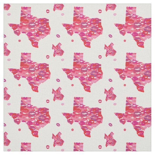 Texas Kisses Stoff (Muster)