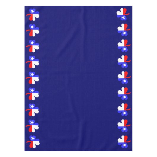 Texas-Klee Tischdecke (Vorderseite)