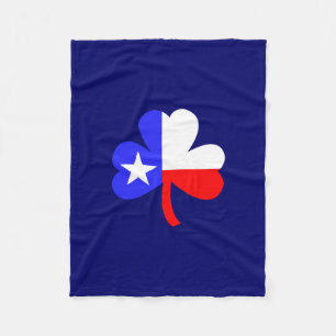 Texas Kleeblatt Fleecedecke