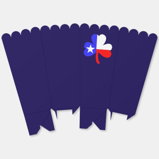 Texas Kleeblatt Geschenkschachtel (Ungeklappt)