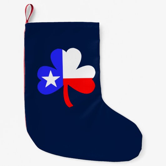 Texas Kleeblatt Kleiner Weihnachtsstrumpf (Vorderseite)