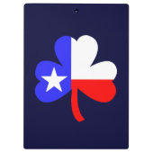 Texas Kleeblatt Klemmbrett (Rückseite)