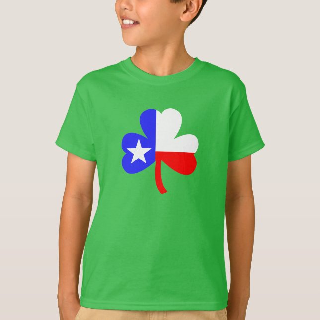 Texas Kleeblatt T - Shirt (Vorderseite)