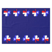 Texas Kleeblatt Tischdecke (Vorderseite (Horizontal))
