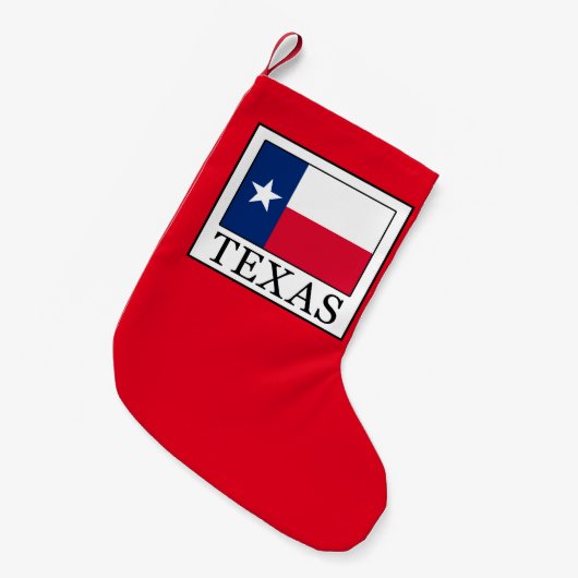 Texas Kleiner Weihnachtsstrumpf (Vorderansicht (hängend))