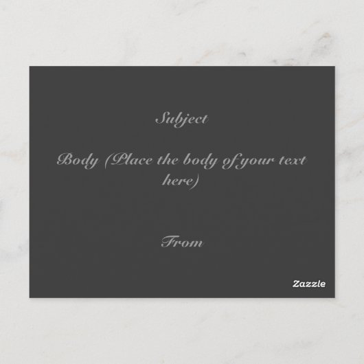 Texas, komm und nimm es. postkarte (Rückseite)