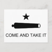 Texas, komm und nimm es. postkarte (Vorderseite)