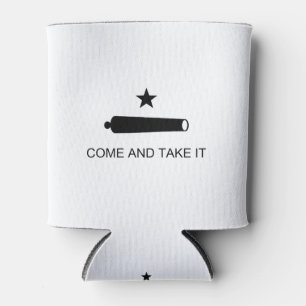 Texas kommen und nehmen Sie die Flagge Dosenkühler