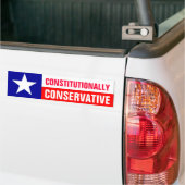 Texas-Konservativer Autoaufkleber (Auf Lkw)