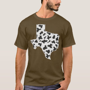 Texas Kontur Kuh Bauer T-Shirt