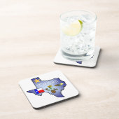 Texas-Korken-Untersetzer Getränkeuntersetzer (Rechte Seite)