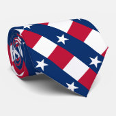 Texas Krawatte, Mode USA, Texas Flag Business Krawatte (Gerollt)