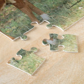 Texas-Kuh in der Weide Puzzle (Seite)