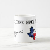 Texas Kundgebung Cry Keramik Tasse (Mittel)