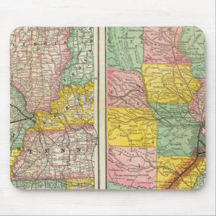 Texas Kurze Linie Mousepad