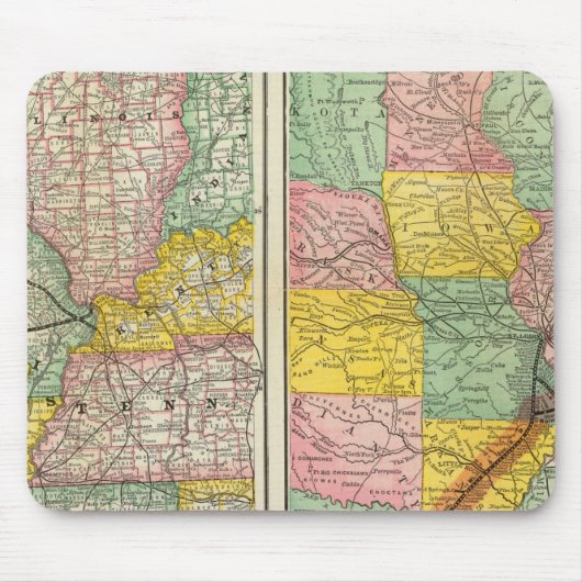 Texas Kurze Linie Mousepad (Vorne)