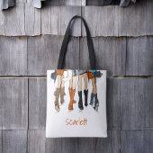 Texas Ladys Fashion Cowboy Boots Orange Custom Tasche