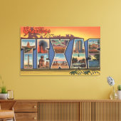 Texas (Land der modernen Pioniere) Leinwanddruck (Insitu (Wohnzimmer))