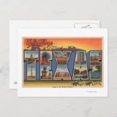 Texas (Land der modernen Pioniere) Postkarte (Vorne/Hinten)