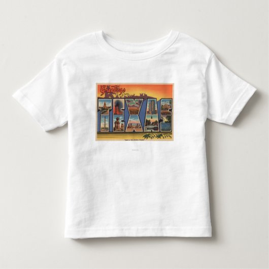 Texas (Land des modernen Pioniers) Kleinkind T-shirt (Vorderseite)