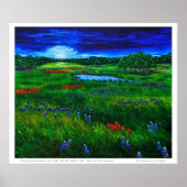 Texas Landscape Poster (Vorne)