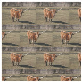 Texas Lange Hörner! Stoff (Muster)